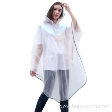 EVA Transparent adult raincape